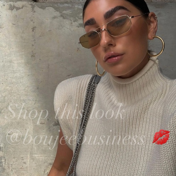 ZARA BNWT Shoulder Pad Knit Top - Picture 10 of 14